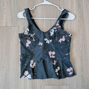 Albion Fit Floral Swim Top